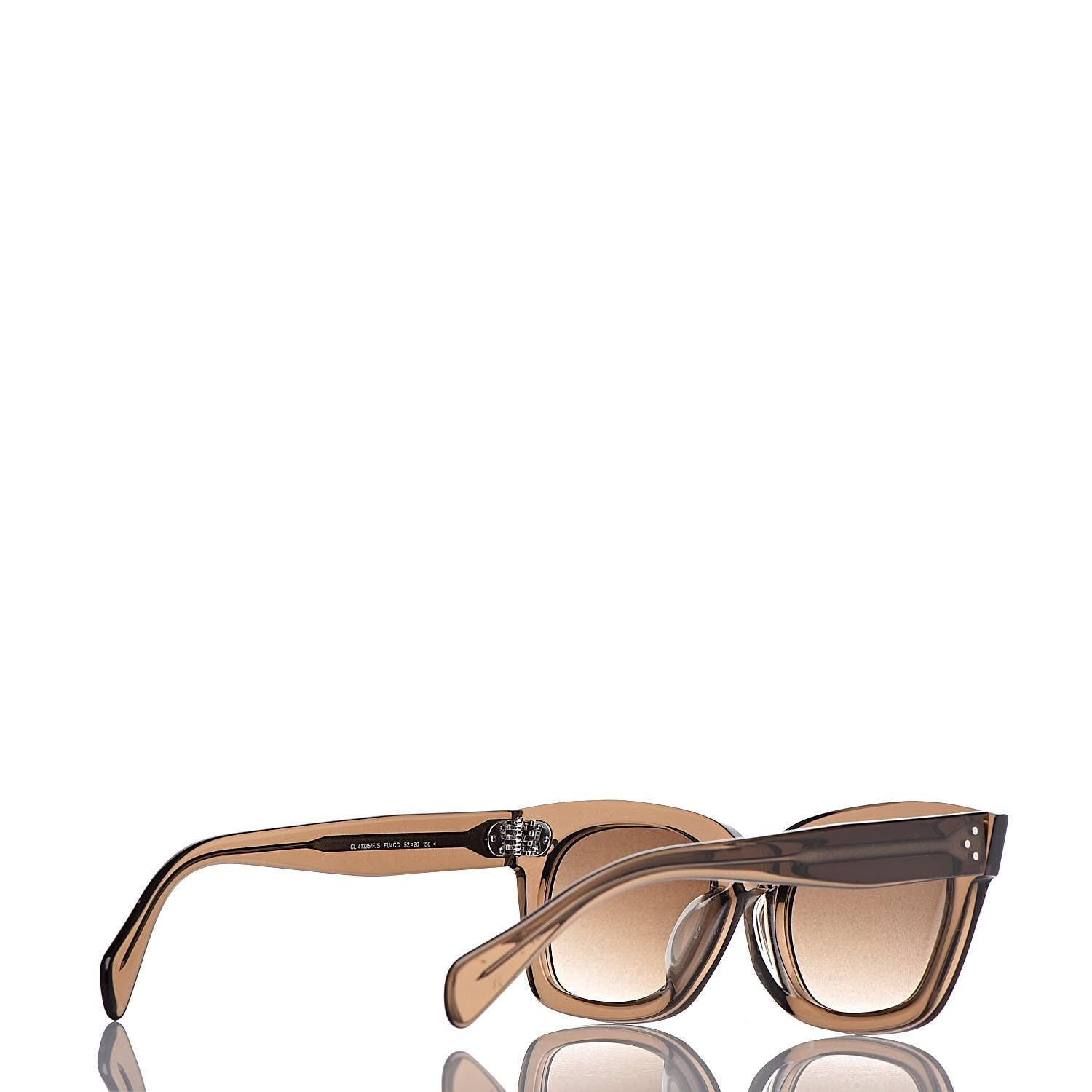 Celine Square Sunglasses CL 41035/F/S Brown 4 of 7