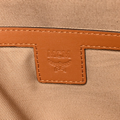 MCM Visetos Medium Stark Backpack Cognac 5 of 9