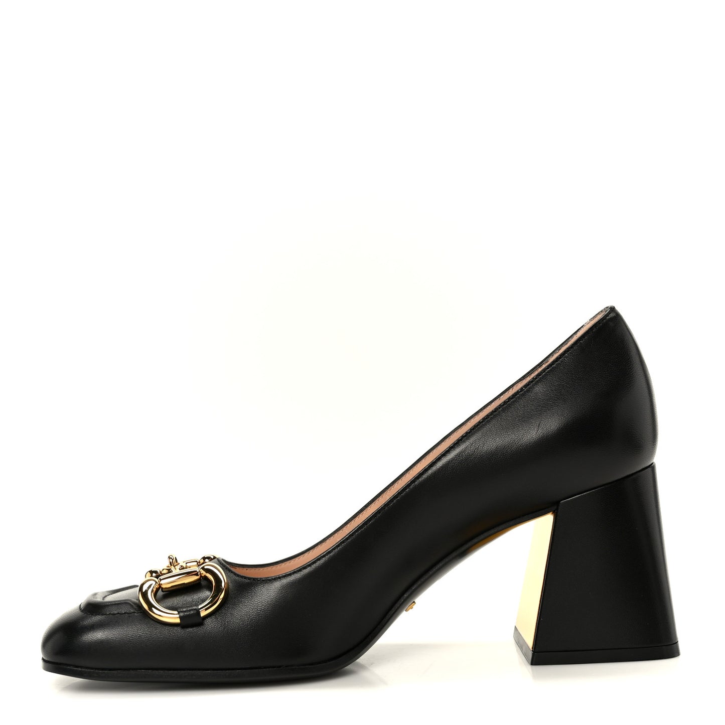 Malaga Kid Horsebit 75mm Pumps 38 Black