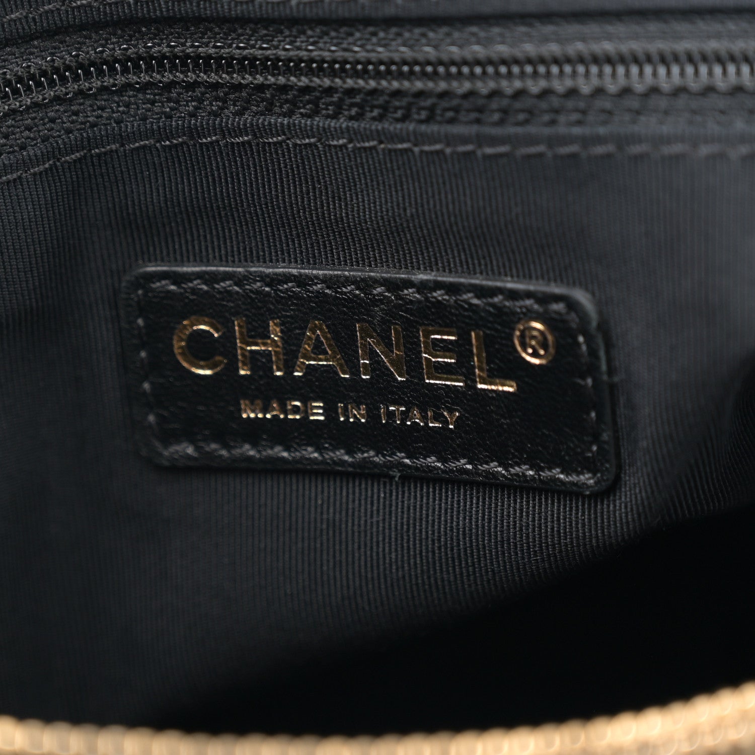 Chanel Calfskin Quilted Small Chain Me Tote Black 7 of 12