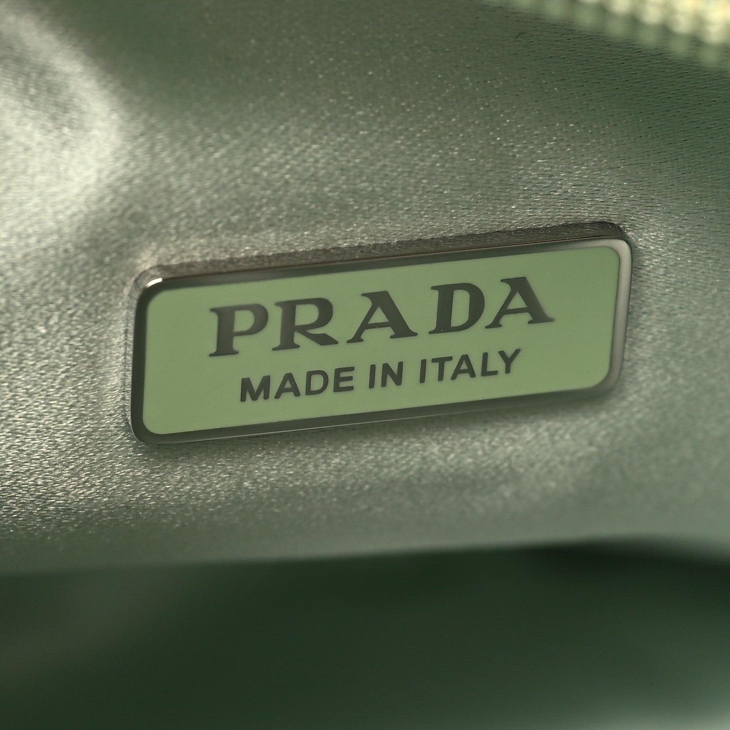 Prada Satin Crystal Mini Re-Edition 2000 Bag Acqua 6 of 8