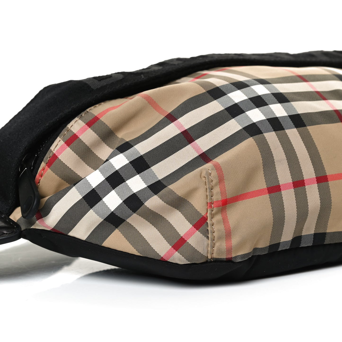Nylon Vintage Check Sonny Bum Bag Archive Beige Black