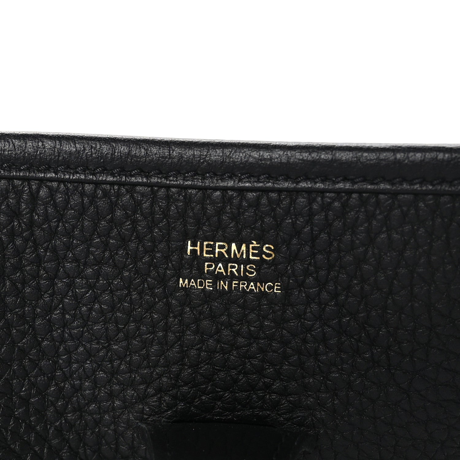 Hermes Taurillon Clemence Evelyne III PM Black 6 of 10