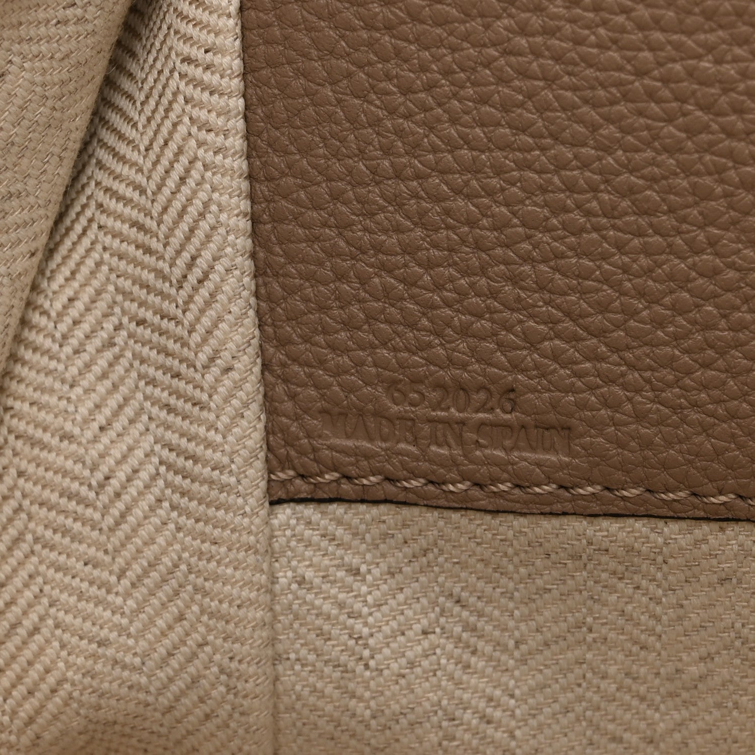 Loewe Calfskin Small Hammock Shoulder Bag Sand Mink 7 of 10