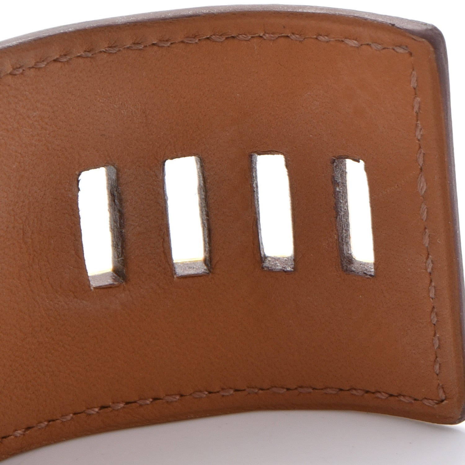 Hermes Epsom Collier de Chien CDC Bracelet S Feu 7 of 8