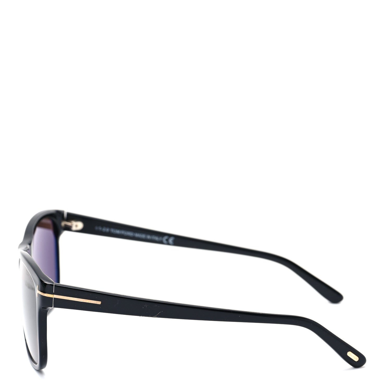Tom Ford Square Giulio TF698 Sunglasses Black 3 of 6
