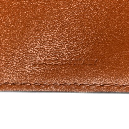 Celine Triomphe Canvas Small Triomphe Wallet Tan 7 of 9