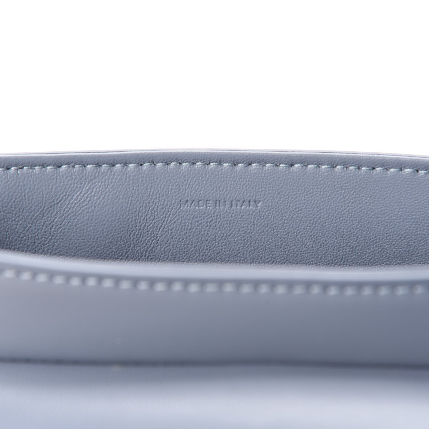 Celine Natural Calfskin Besace Small 16 Arctic Blue 9 of 10