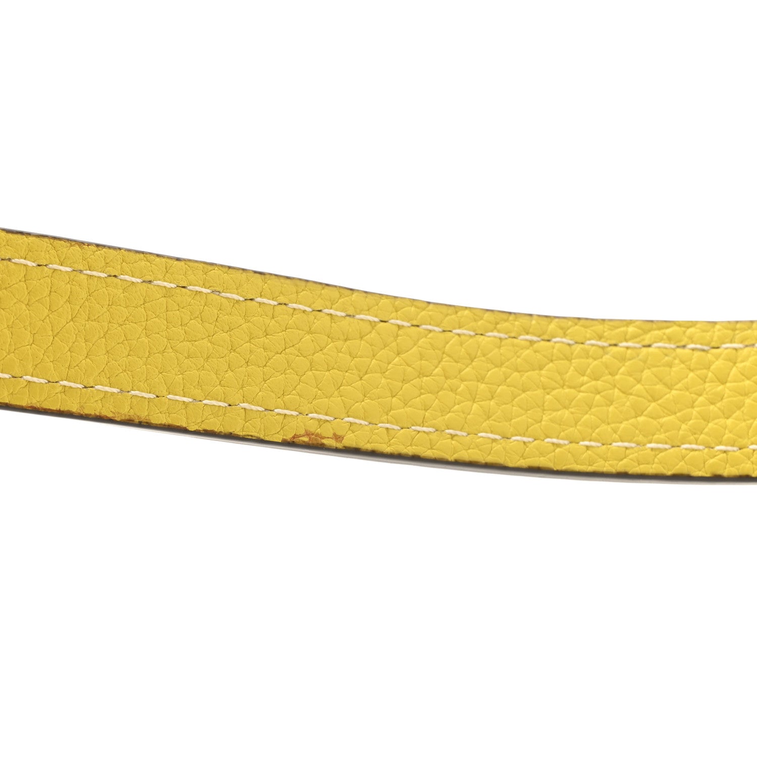 Celine Drummed Calfskin Nano Luggage Citron 15 of 15