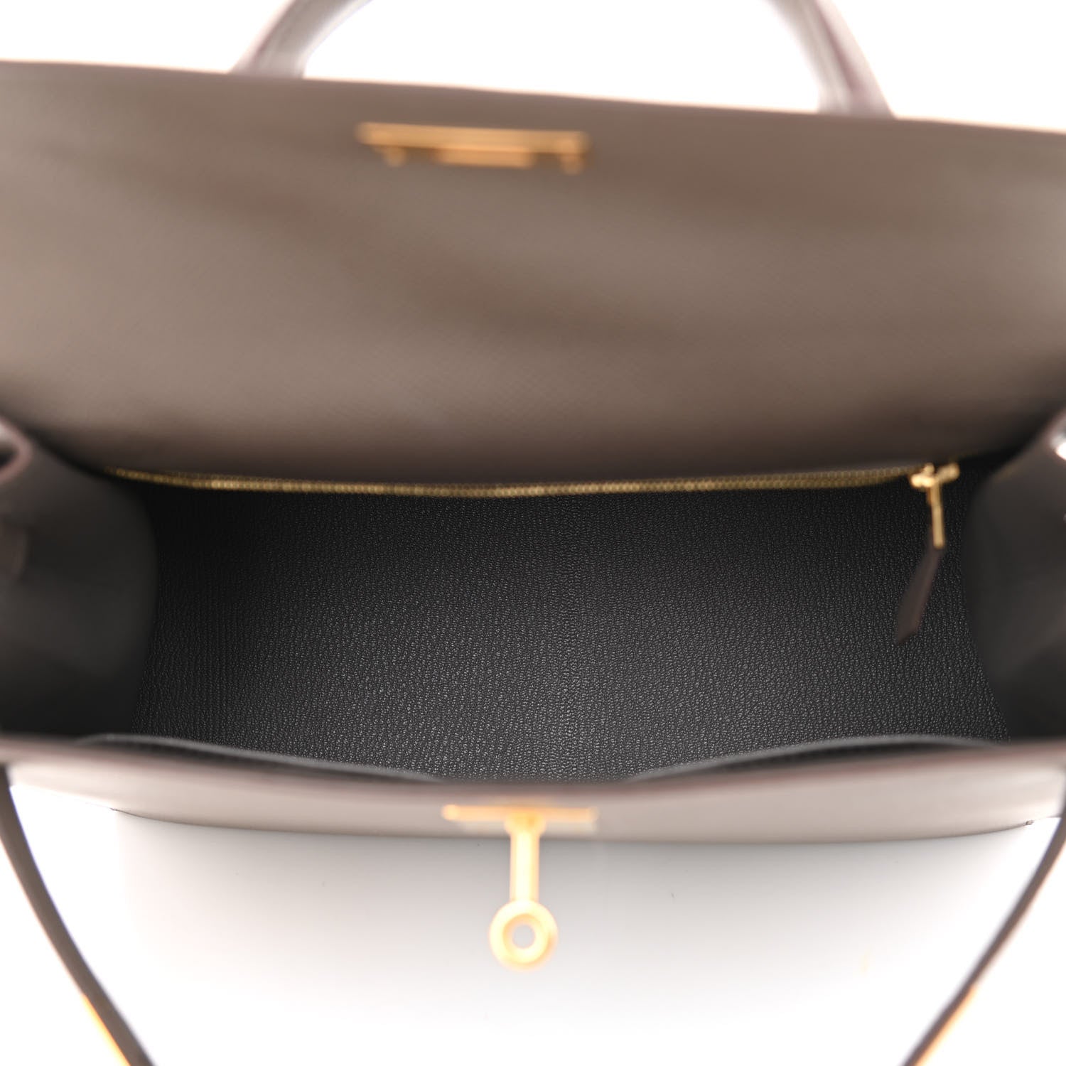 Hermes Epsom Kelly Sellier 28 Etain 5 of 11