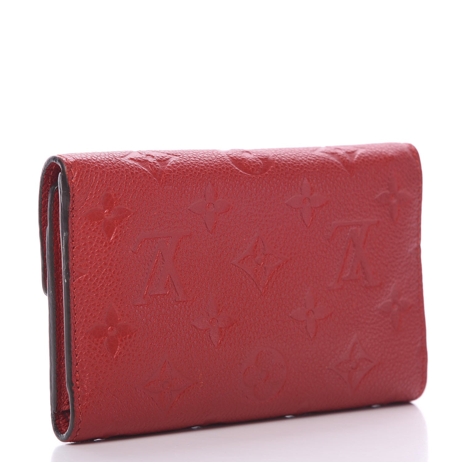 Louis Vuitton Empreinte Compact Curieuse Wallet Cherry 2 of 8