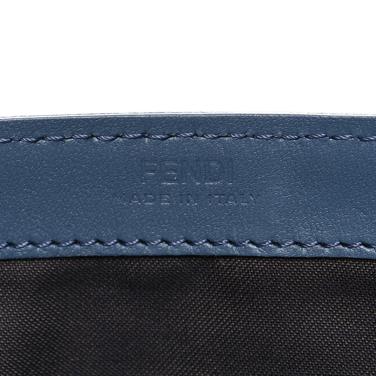 Fendi Nappa Matisse FF Embossed Continental Wallet On Chain Mirto 6 of 11