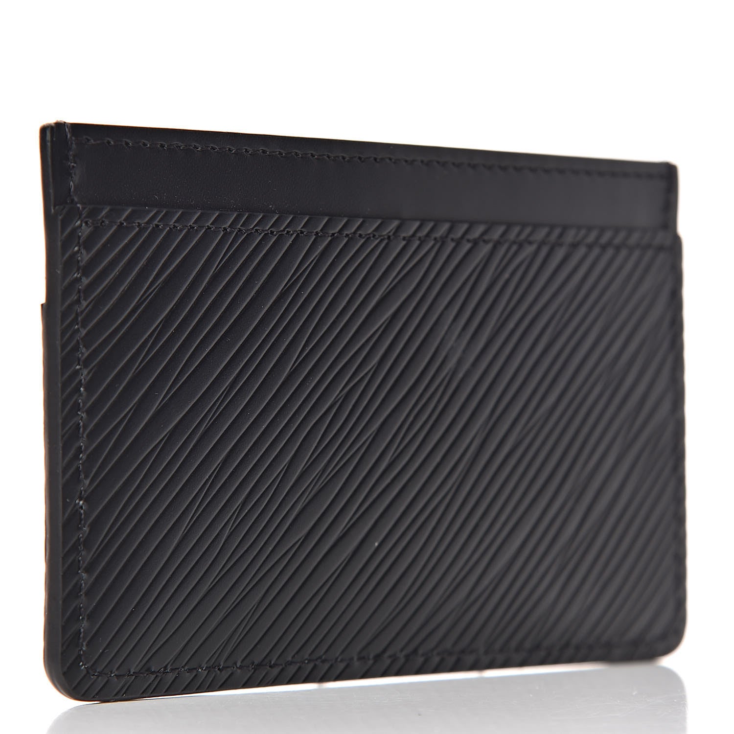 Louis Vuitton Epi Flower Remix Card Holder Black 3 of 8