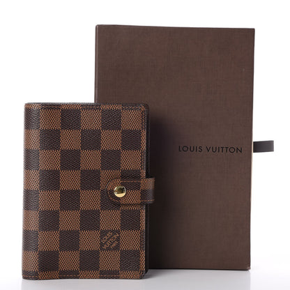 Louis Vuitton Damier Ebene Small Ring Agenda Cover 7 of 7