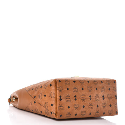 MCM Visetos Large Klara Hobo Cognac 4 of 12