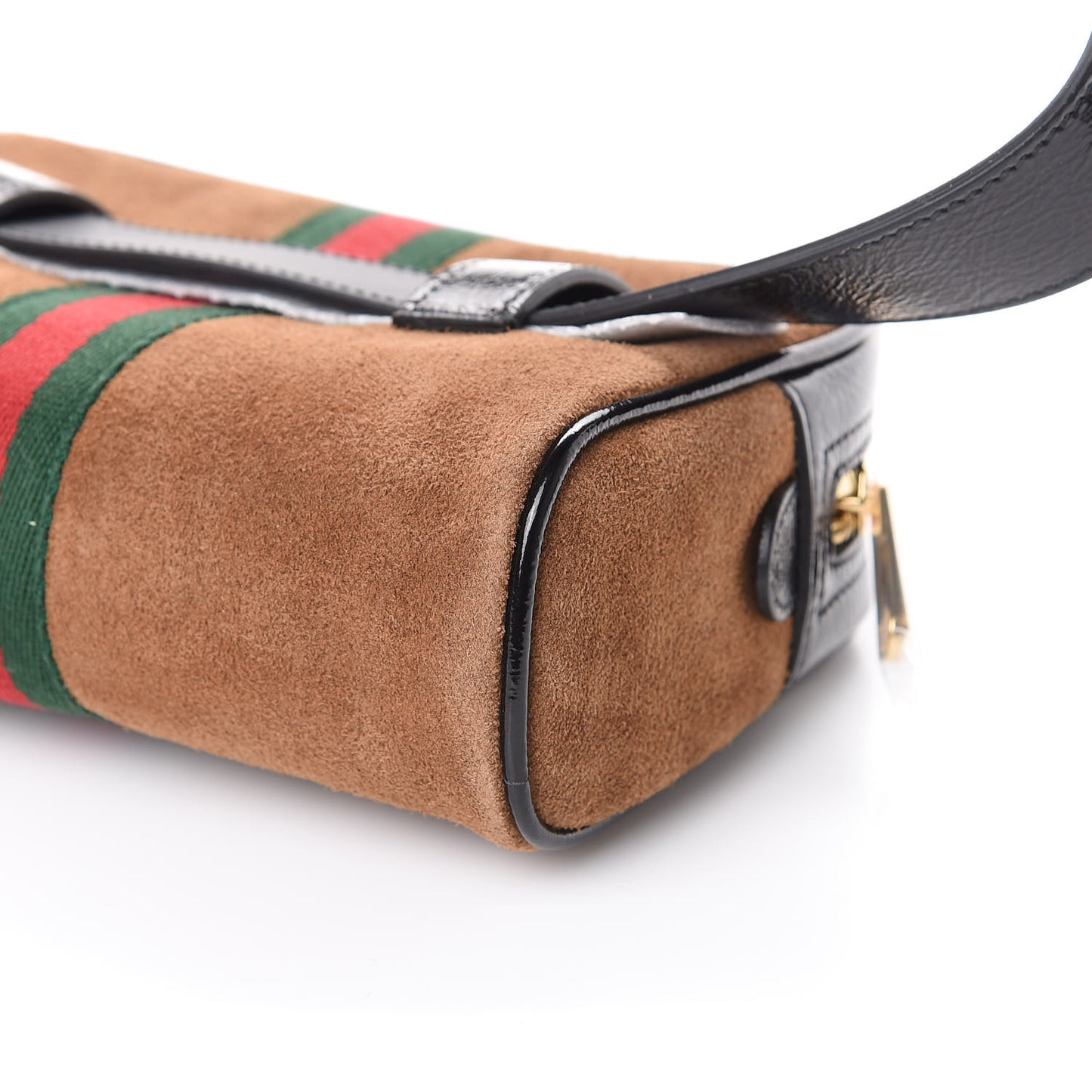 Suede Small Ophidia Belt Bag 75 30 Brown