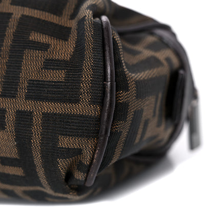 Fendi Zucca Buckle Tote Tobacco 12 of 27