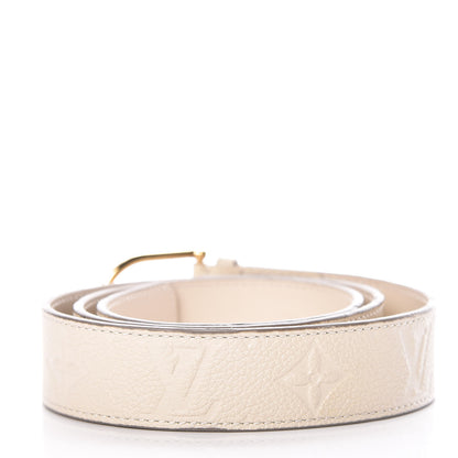 Louis Vuitton Empreinte Gracieuse 30mm Belt 80 32 Neige 3 of 8