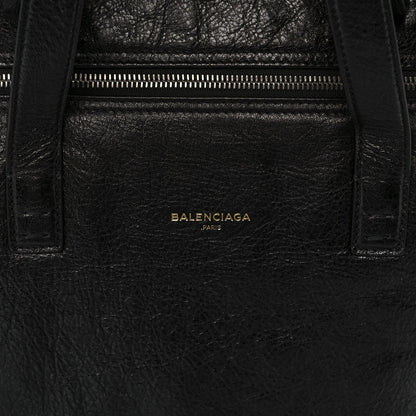Balenciaga Agneau Arena Round Air Hobo L Black 8 of 10