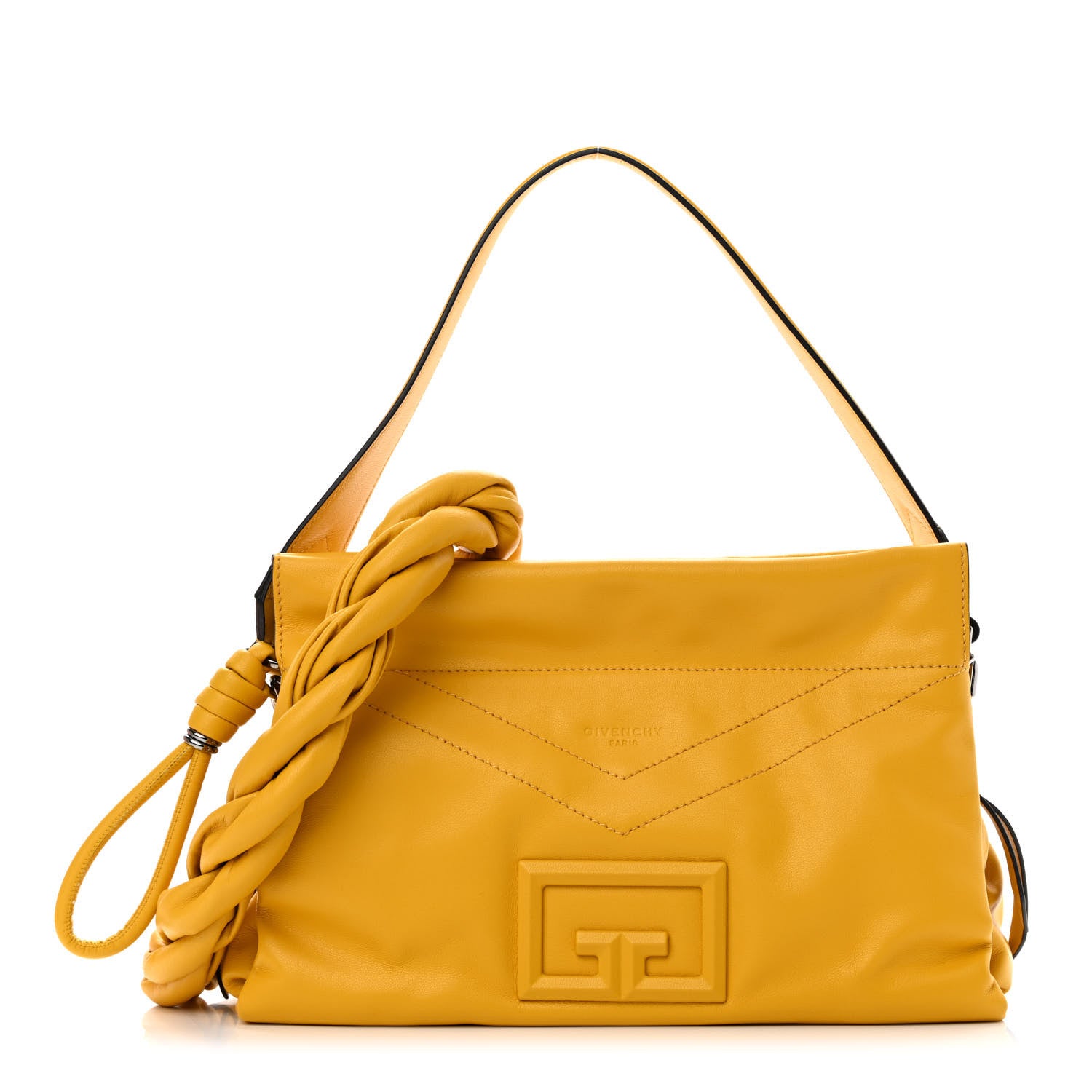Givenchy Calfskin Medium ID93 Satchel Sunflower 1 of 13