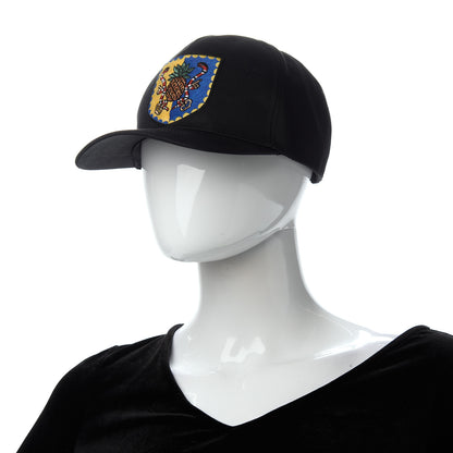 Gucci Canvas Embroidered New Baseball Hat XL Black 2 of 7