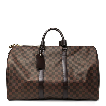 Louis Vuitton Damier Ebene Keepall 50 1 of 8