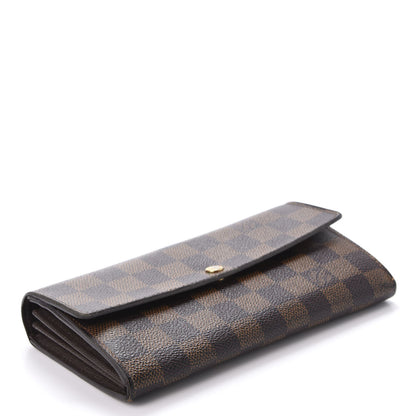 Louis Vuitton Damier Ebene Sarah Wallet 4 of 14