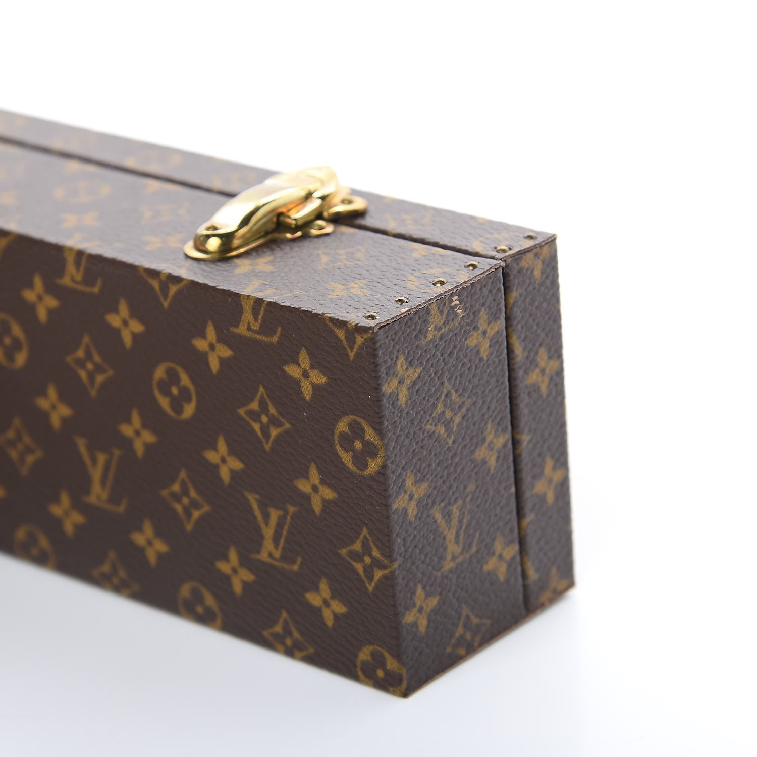 Louis Vuitton Monogram Bracelet Watch Jewelry Holder Coffret 9 of 13