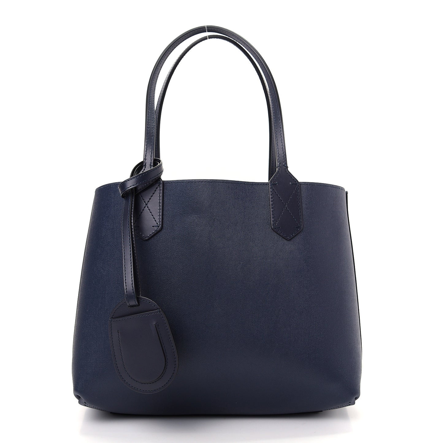 GG Supreme Monogram Blooms Small Reversible Tote Beige Blue Navy