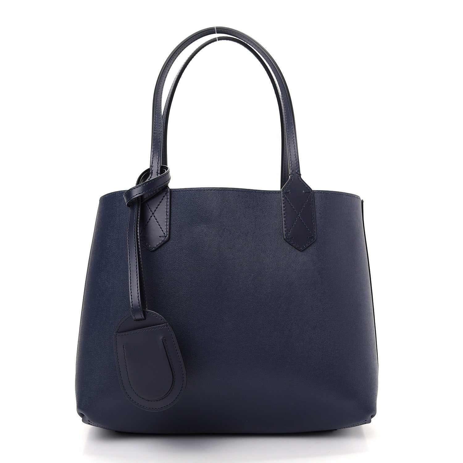 Gucci GG Supreme Monogram Blooms Small Reversible Tote Beige Blue Navy 3 of 10