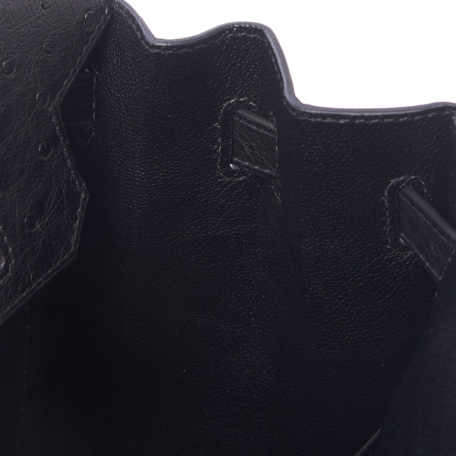 Hermes Ostrich Birkin 30 Black 19 of 33