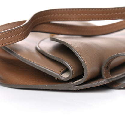 Chloe Calfskin Georgia Crossbody Bag Chestnut Cream 11 of 16