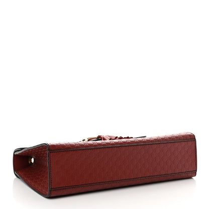 Gucci Microguccissima Medium Emily Chain Shoulder Bag Red 4 of 10