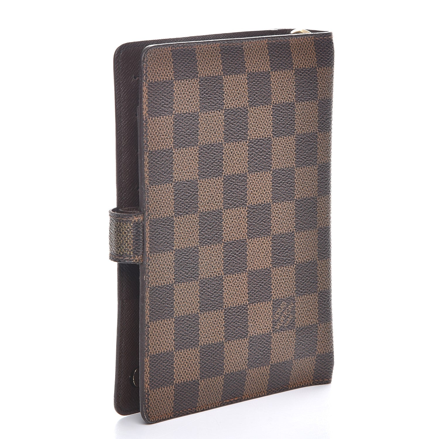 Louis Vuitton Damier Ebene Medium Ring Agenda Cover 3 of 8