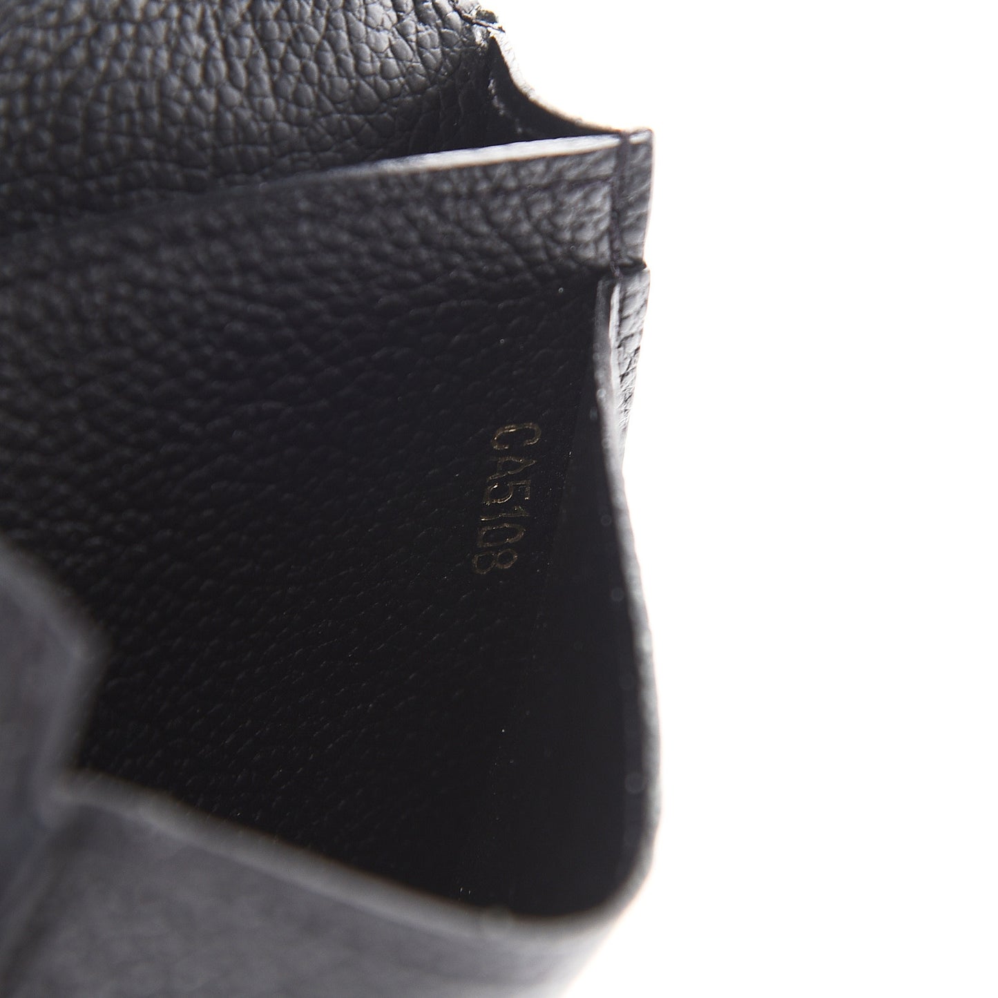 Empreinte Business Card Holder Black