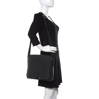 Louis Vuitton Damier Graphite District MM 2 of 10