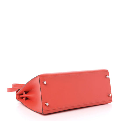 Hermes Epsom Kelly Sellier 28 Rouge Tomate 5 of 11