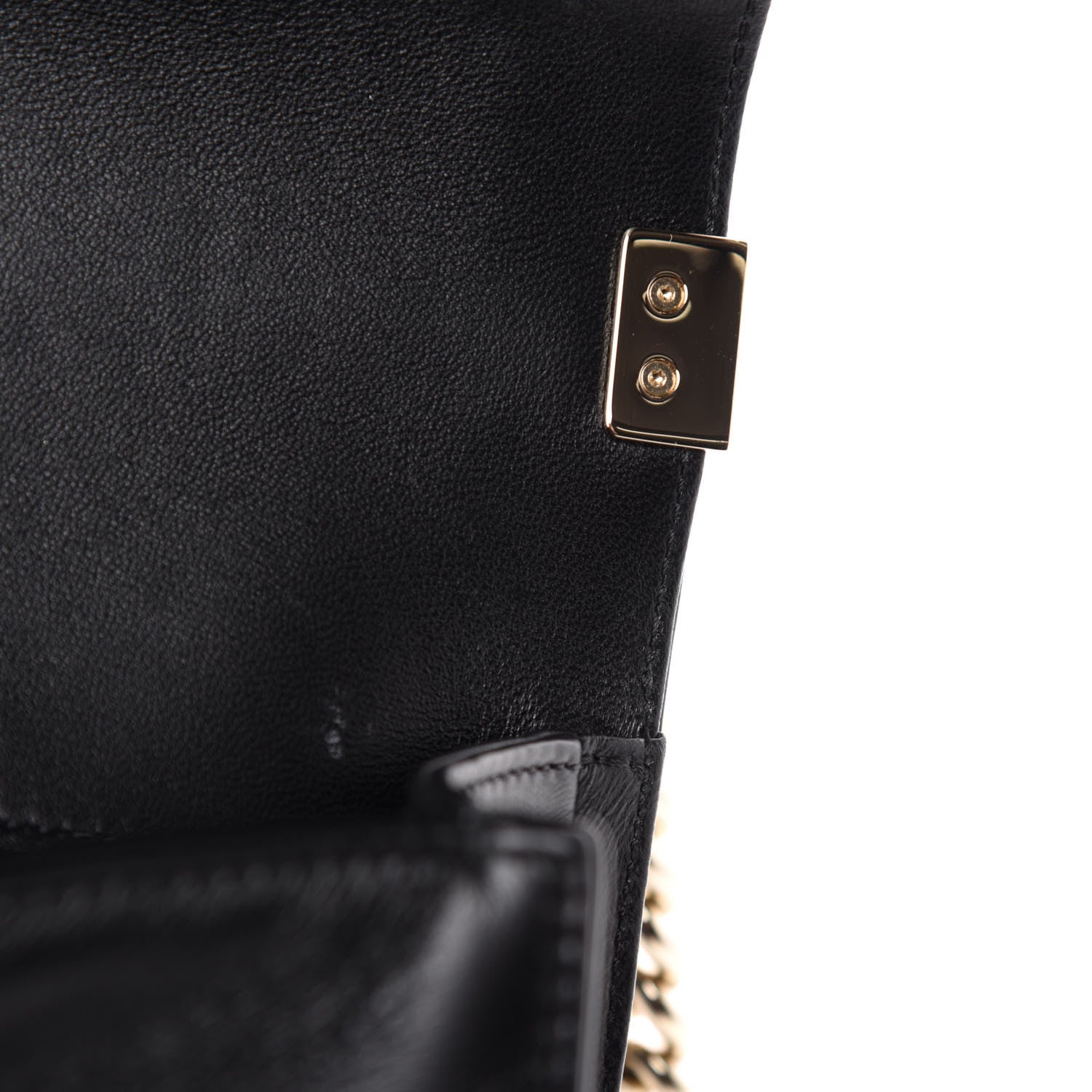 Chanel Lambskin Quilted New Medium Boy Flap Black 11 of 15