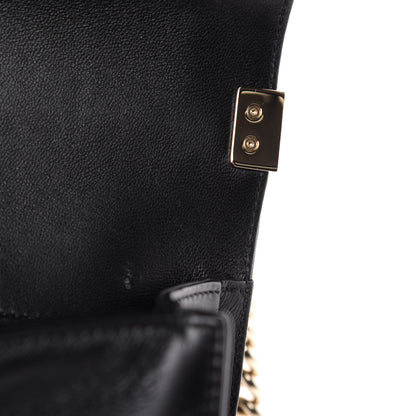 Chanel Lambskin Quilted New Medium Boy Flap Black 11 of 15