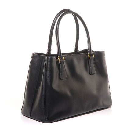 Prada Saffiano Lux Medium Tote Nero Black 4 of 10