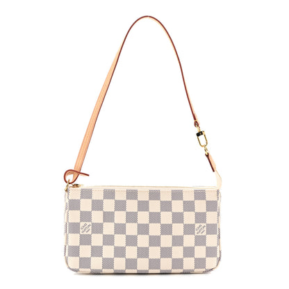 Louis Vuitton Damier Azur Pochette Accessories NM 1 of 9