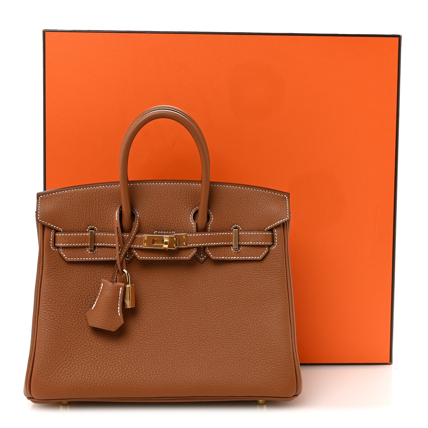 Hermes Togo Birkin 25 Gold 10 of 10