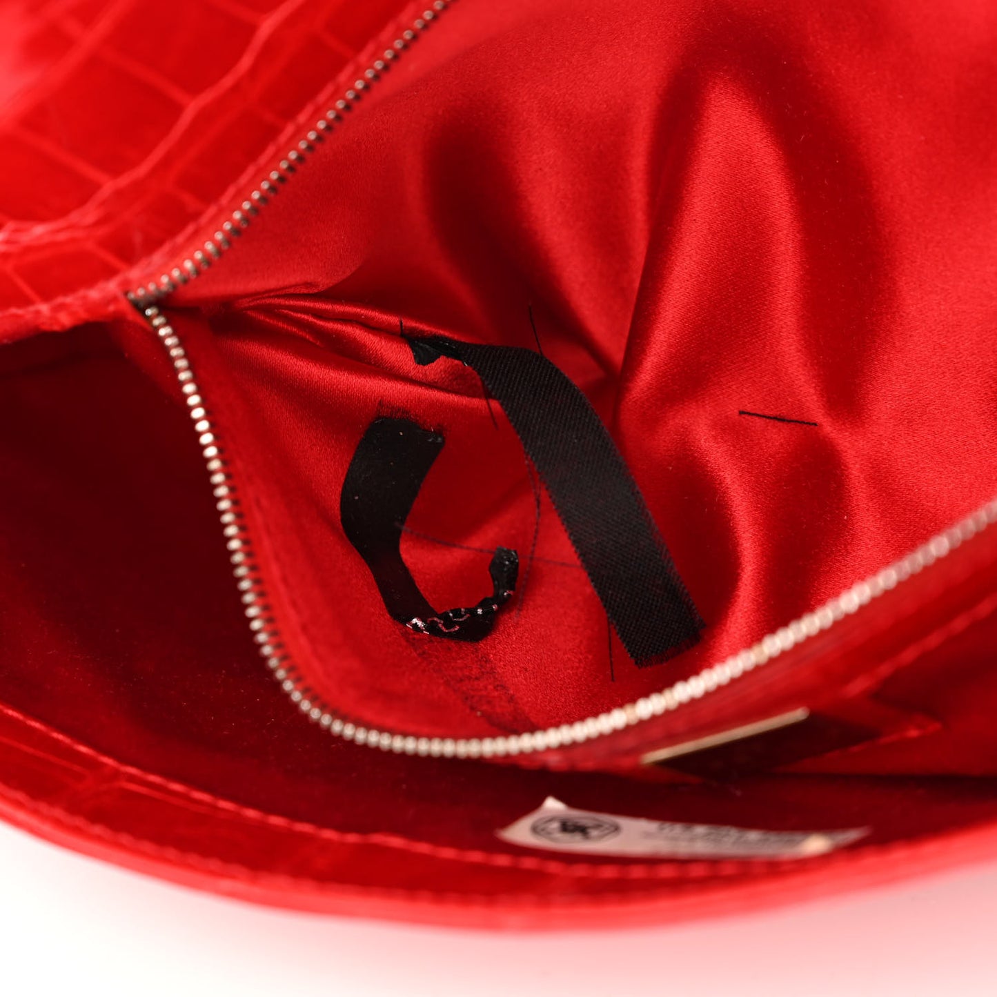 Crocodile Baguette Red