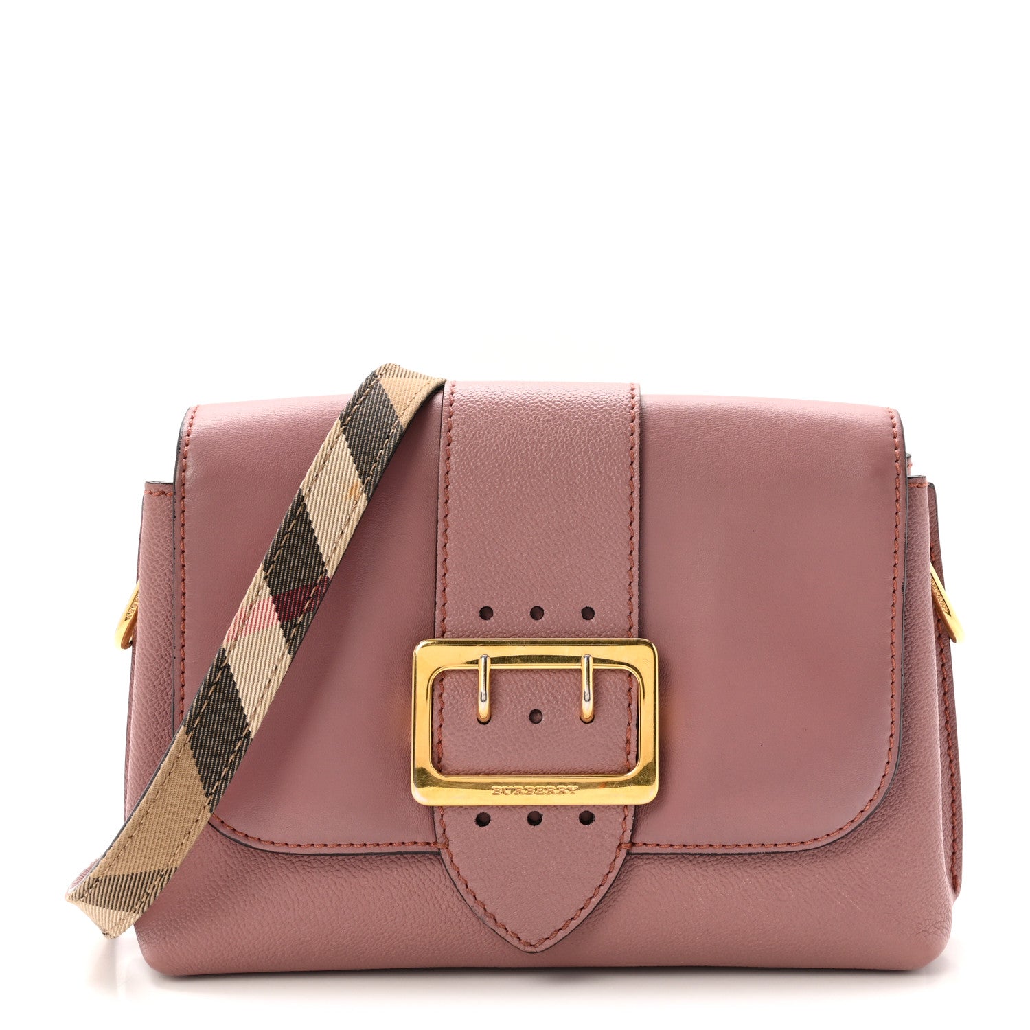 Burberry Soft Grain Calfskin Small Medley Crossbody Dusty Pink 1 of 9