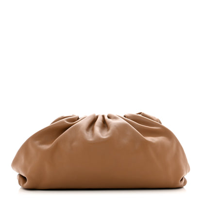 Bottega Veneta Smooth Butter Calf The Pouch Oversized Clutch Teak 1 of 7
