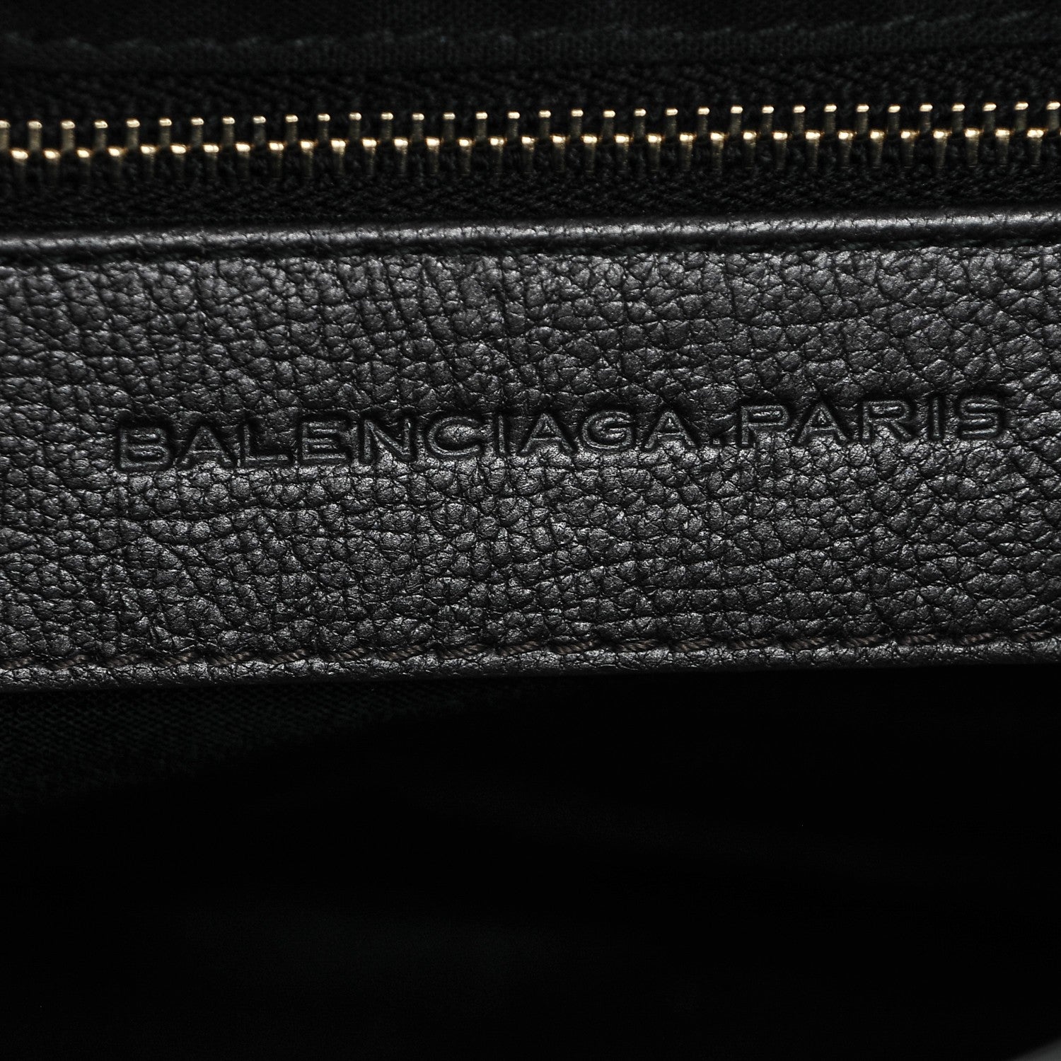 Balenciaga Chevre Classic Gold Hardware Premier Clutch Bronze 6 of 7