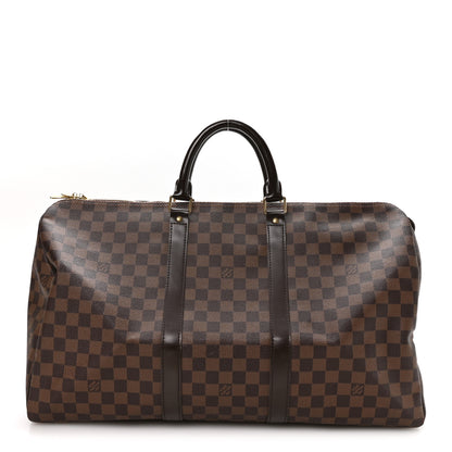 Louis Vuitton Damier Ebene Keepall 50 1 of 9