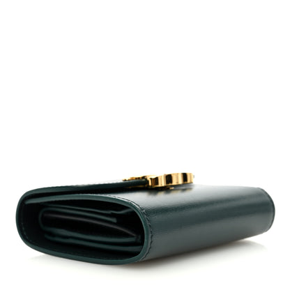 Celine Shiny Calfskin Small Triomphe Wallet Amazone 4 of 7