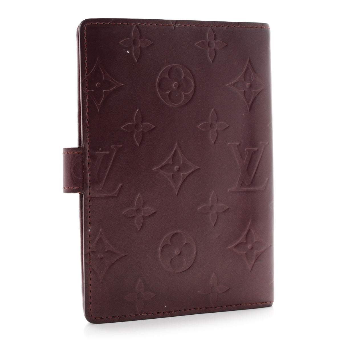 Louis Vuitton Mat Monogram Small Ring Agenda Cover Violet 3 of 6