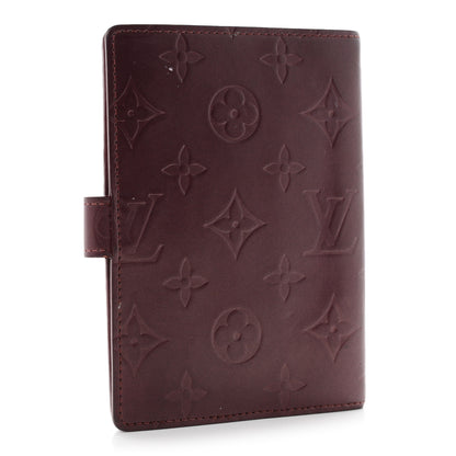 Louis Vuitton Mat Monogram Small Ring Agenda Cover Violet 3 of 6